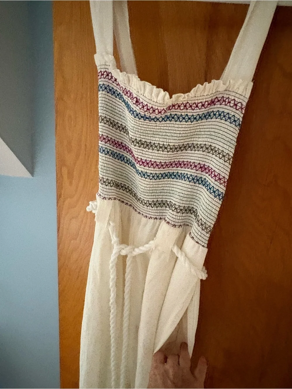 Free People lightweight white